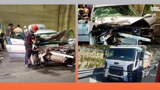 Kahramanmaraş'ta Trafik Kazası: Kamyona Çarpan Otomobilde İki Kişi Yaralandı