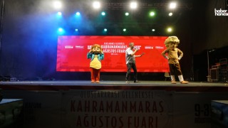 Maysa ve Bulut, Kahramanmaraş Ağustos Fuarı’nda Çocuklarla Buluştu