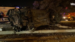Kahramanmaraş-Kayseri Yolunda Araç Takla Attı: 3 Kişi Yaralandı