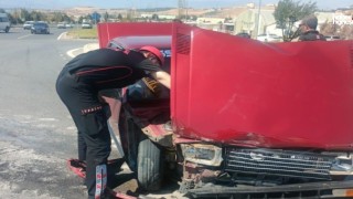 Kahramanmaraş Kayseri Yolunda Kaza: 2 Yaralı