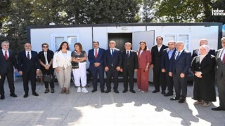 Kahramanmaraş'ta Yapımı Devam Eden Mehmet Balduk Fen Lisesi'ne Bakanlardan Ziyaret