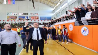 Başkan Hanifi Toptaş, 29 Ekim Futsal Finalinde Sporculara Destek Verdi