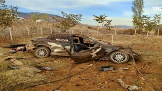 Kahramanmaraş Göksun'da Feci Kaza: Otomobil Takla Attı, 2 Yaralı