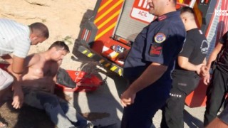 Kahramanmaraş'ta Dereye Düşen Vatandaşı İtfaiye Kurtardı!