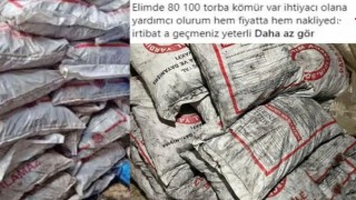 Kahramanmaraş'ta Yoksullara Dağıtılan Kömürler İnternette Paraya Dönüşüyor