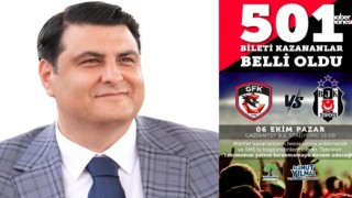 Şehitkamil Belediye Başkanı Yılmaz'dan Taraftarlara 501 Bilet Hediye
