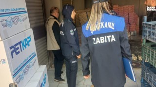 Şehitkâmil'de Etiketsiz Bin 800 Koli Yumurta İmha Edildi!