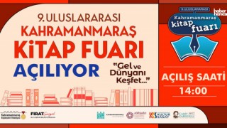 9. Uluslararası Kahramanmaraş Kitap Fuarı Yarın Başlıyor!