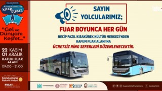 Kahramanmaraş Büyükşehirden Kitap Fuarı’na Ulaşım Kolaylığı!