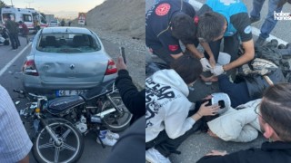 Kahramanmaraş’ta Motosiklet, Park Halindeki Araca Çarptı: 2 Yaralı