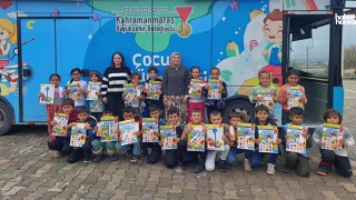 Kahramanmaraş 'ta Mobil Çocuk Kütüphanesi, Kırsal Bölgelerde Okuma Kültürünü Geliştiriyor