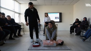Kahramanmaraş Büyükşehir Belediyesi Personeline İlk Yardım Eğitimi Verdi