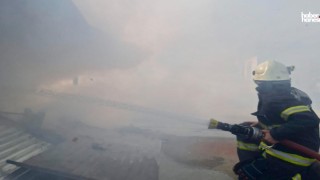 Kahramanmaraş’ta Çatı Katında Yangın Kısa Süreli Paniğe Neden Oldu