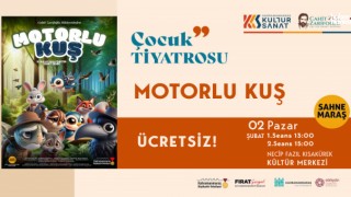 Kahramanmaraş'ta Çocuklara Tiyatro Keyfi: "Motorlu Kuş" Sahne Alıyor