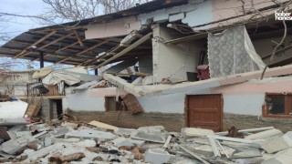 Kahramanmaraş'ta Patlayan Tüp Evi Yıktı!