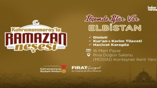 AK Parti Elbistan’da Ramazan Buluşması Düzenliyor!
