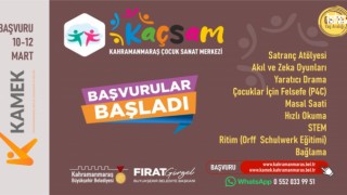 Kahramanmaraş Büyükşehir’den Çocuklara Sanat ve Zeka Dolu Kurslar