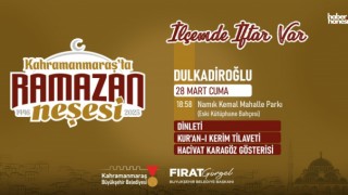 Kahramanmaraş'ta "İlçemde İftar Var" Programı Finalini Yapıyor!