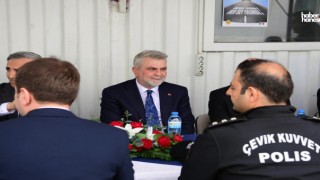 Başkan Görgel'den Bayramda Görev Yapan Güvenlik Güçlerine Moral Ziyareti