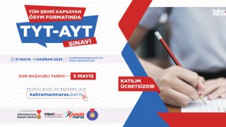 Kahramanmaraş Büyükşehir’den Ücretsiz YKS Deneme Sınavı Fırsatı!
