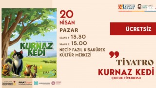 Kahramanmaraş'ta 20 Nisan’da Miniklere Özel Müzikli Tiyatro: Kurnaz Kedi