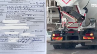 Kahramanmaraş'ta Çevreyi Kirleten Beton Mikserine 152 Bin TL İdari Para Cezası!