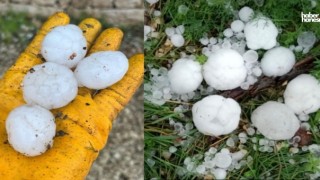 Kahramanmaraş’ta Dolu ve Sağanak Etkili Oldu