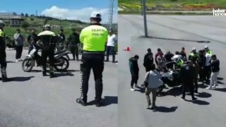 Kahramanmaraş’ta Motosiklet Sürücülerine “Güvenli Sürüş Eğitimi” Veriliyor