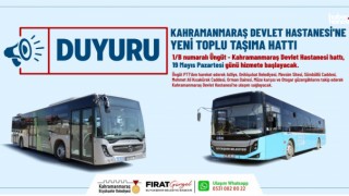 Kahramanmaraş’ta Ulaşım Ağı Genişliyor: Yeni Otobüs Hattı Devrede!