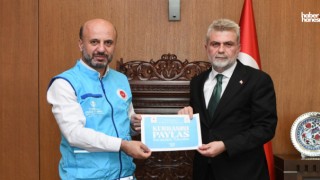 Başkan Fırat Görgel’den Türkiye Diyanet Vakfı’na Anlamlı Destek: İki Kurban Bağışı