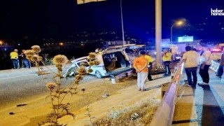 Kahramanmaraş’ta Feci Kaza: Hafif Ticari Araç Bariyerlere Girdi, 1 Ölü
