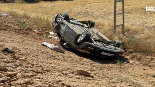 Kahramanmaraş Afşin’de Otomobil Tarlaya Uçtu: 4 Yaralı