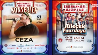 Kahramanmaraş Ağustos Fuarı Ceza Konseriyle Start Alıyor!