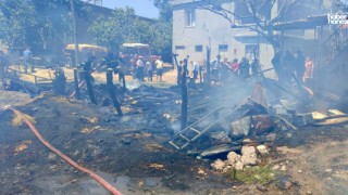 Kahramanmaraş'ta 30 Küçükbaş Hayvan Yanarak Telef Oldu