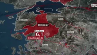 Balıkesir 6.1 İle Şiddetli Sallandı! Artçılar Devam Ediyor