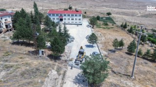 Kahramanmaraş Büyükşehir’den Elbistan’ın Kırsal Mahallelerine Kilit Parke Desteği