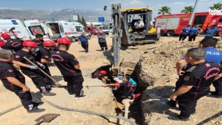 Kahramanmaraş’ta Kazı Çalışmasında Göçük: İşçi Yaralı Kurtarıldı