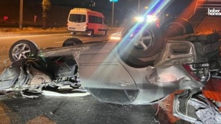 Kahramanmaraş’ta Otomobil Aydınlatma Direğine Çarptı: Araç Hurdaya Döndü