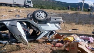Kahramanmaraş’ta Otomobil Şarampole Devrildi: 1 Ölü, 1 Yaralı