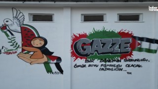 Onikişubat Belediyesi’nden Sanatla Direniş: Trafolar Gazzeli Çocuklar İçin Konuşuyor