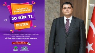 Başkan Yılmaz’dan Üniversite Öğrencilerine 20 Bin TL’lik Burs Desteği