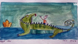 Gaziantepli Ressam ve Torunu Birlikte Sergi Açıyor
