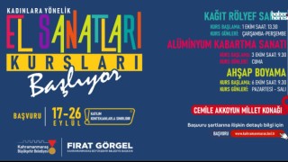 Kadınlar, Kahramanmaraş Büyükşehir’in Kursları ile Kendini Keşfedecek