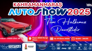 Bölgenin en büyük Auto Show’u yarın Kahramanmaraş’ta başlıyor!