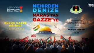 Kahramanmaraş, Gazze İçin Tek Yürek Oluyor