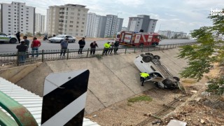 Kahramanmaraş’ta Araç Su Kanalına Düştü: 1 Yaralı