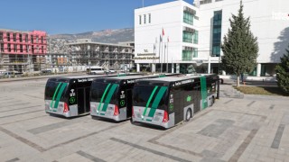 Kahramanmaraş’ta İlk Elektrikli Otobüsler Yola Çıktı