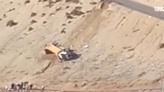 Kahramanmaraş’ta Kamyon Kazası: Yolun Çökmesi Facia Getirdi