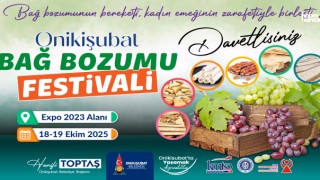Onikişubat Belediyesi’nden Geleneksel Bağ Bozumu Festivali