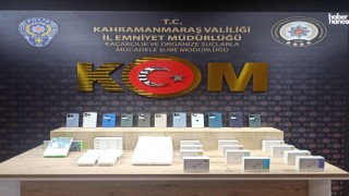 Kahramanmaraş Polisi 53 Kaçak Ürünü Ele Geçirdi